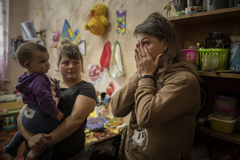 Válka vyhnala z domovů miliony Ukrajinců. Foto: Gabriel Kuchta, Deník N