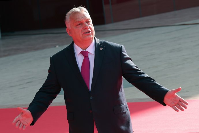 Finanční pomoc Ukrajině se stala „rukojmím“ v rukou maďarského premiéra Viktora Orbána. Ilustrační foto: ČTK