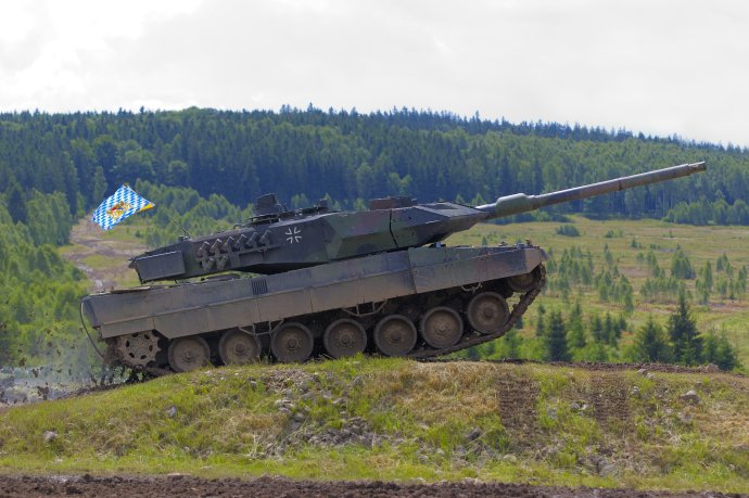 Německý tank Leopard. Foto: Martin Spurny, Adobe Stock