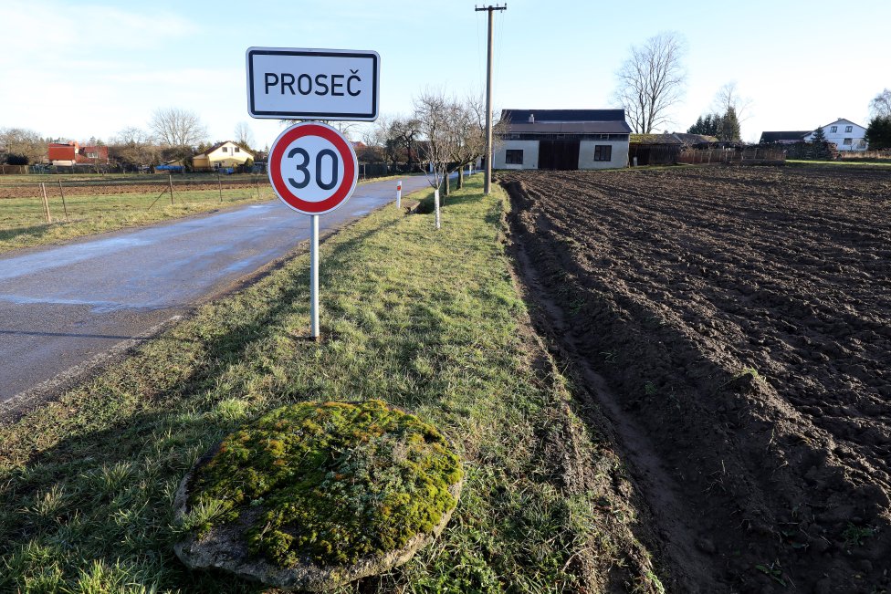 Proseč u Humpolce. Miloš Zeman zde před deseti lety rekordně vyhrál. Foto: Ludvík Hradilek, Deník N