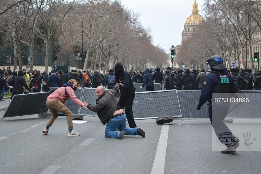 Demonstrace ve Francii. Foto: ČTK, Profimedia