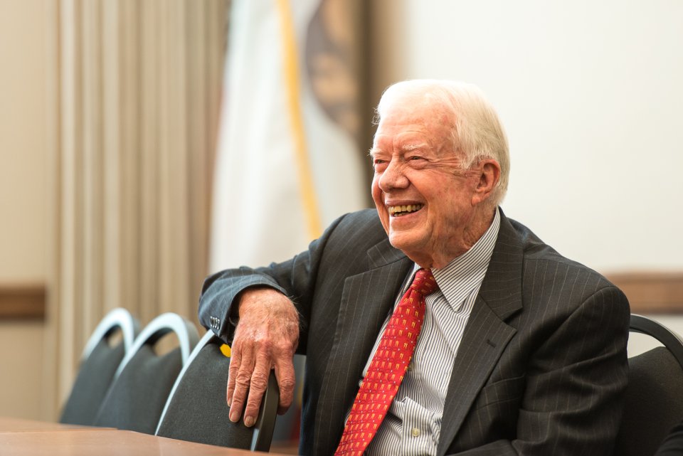 Jimmy Carter, nejdéle žijící americký prezident. Je mu 98 let. Foto: Commonwealth Club, Wikimedia Commons, CC BY 2.0