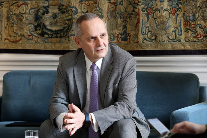 Andreas Künne je německým velvyslancem v České republice od srpna 2021. Foto: Ludvík Hradilek, Deník N