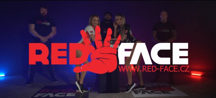 Organizace Red Face láká ve svém videu na internetové osobnosti a peněžní výhru. Foto: Propagační video RedFace