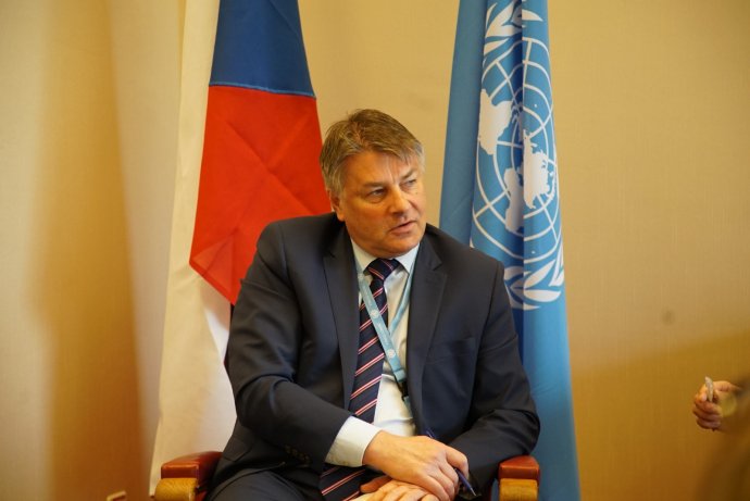 Předseda Rady pro lidská práva OSN Václav Bálek. Foto: UN Photo