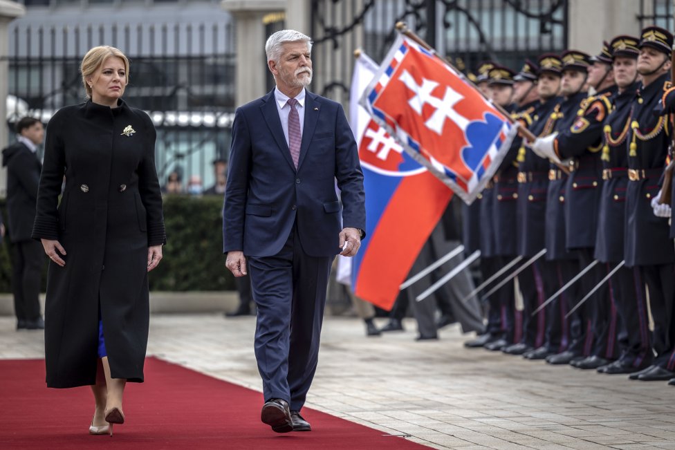 Prezident Petr Pavel na návštěvě Slovenska. Foto: Tomáš Benedikovič, Denník N