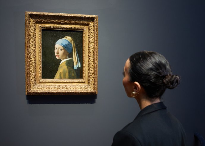 Slavná Vermeerova Dívka s perlou v nizozemském Rijksmuseu. Foto: Rijksmuseum/ Henk Wildschut