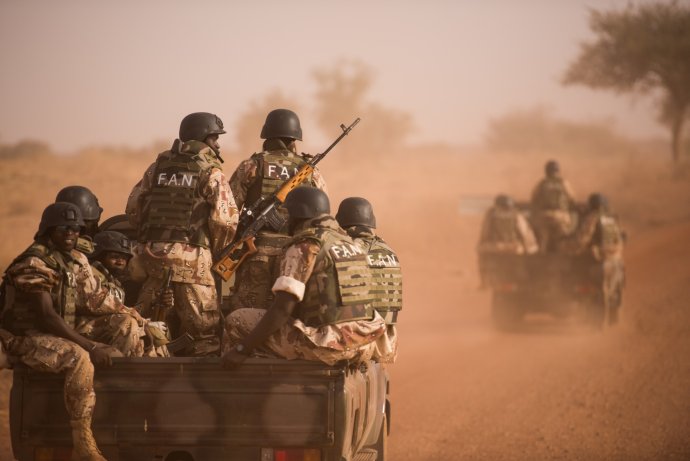 Nigerští vojáci. Foto: U. S. Army