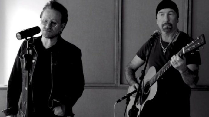 Ústřední dvojice kapely – Bono a The Edge. Foto: U2.com