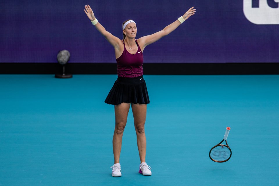 Petra Kvitová je vítězkou turnaje Miami Open. Po pěti letech je to první turnaj WTA 1000, který vyhrála. Foto: Jose Pineiro, South Florida Stadium