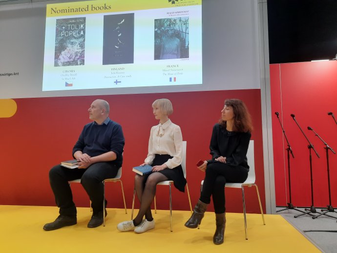 Ondřej Štindl a další autoři nominovaní na Cenu EU za literaturu 2023. Foto: Cena EU za literaturu
