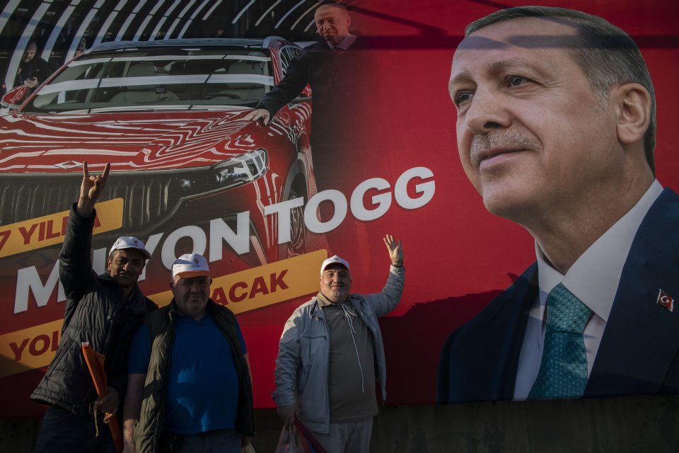 Podporovatelé prezidenta Recepa Tayyipa Erdogana. Foto: Gabriel Kuchta, Deník N