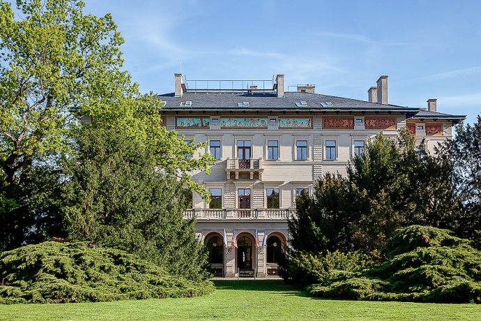 Gröbeho vila, exteriér. Foto: Archiv budovy