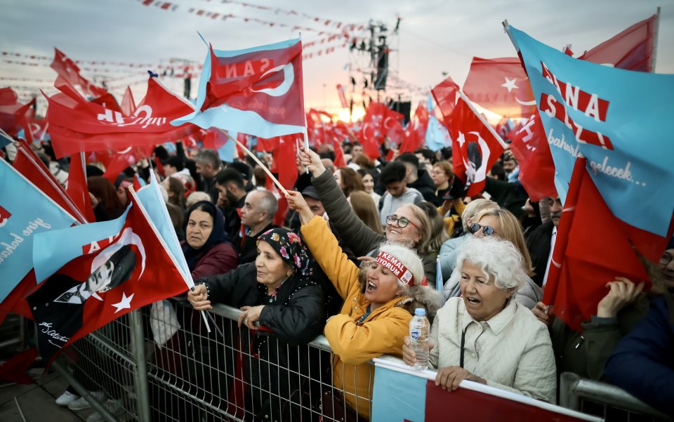 Předvolební mítink turecké opozice. Foto: Gabriel Kuchta, Deník N