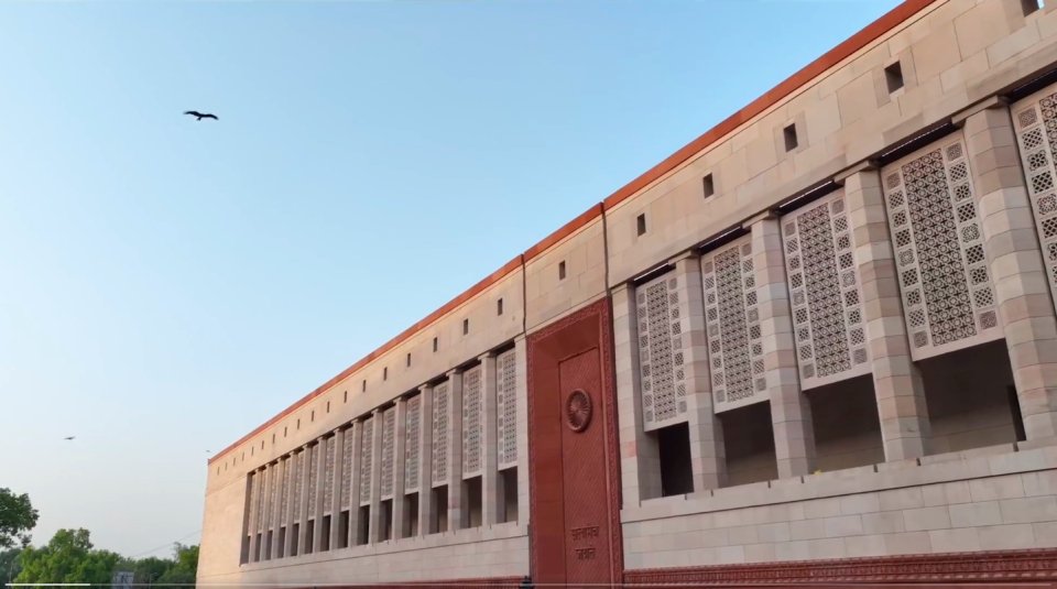 Nová budova indického parlamentu. Foto: Twitter: @narendramodi