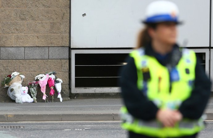 Po útoku v Manchesteru roku 2017. Foto: ČTK / AP / Dave Thompson