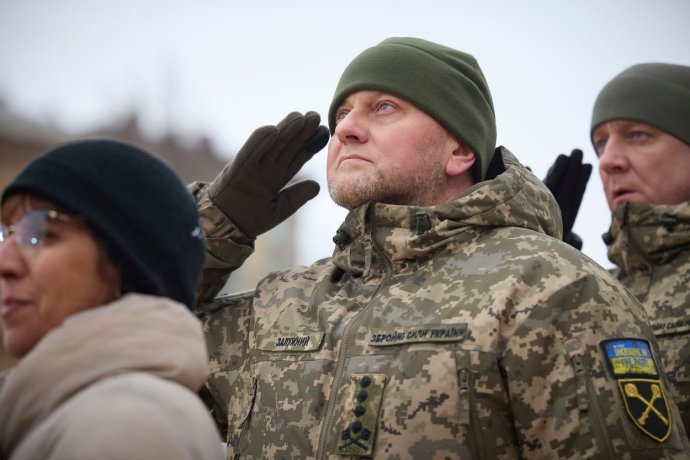 Velitel ukrajinské armády Valerij Zalužnyj. Foto: ČTK