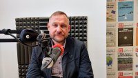 Nově zvolený generální ředitel České televize Jan Souček v Aréně N. Foto: Jan Moláček, Deník N