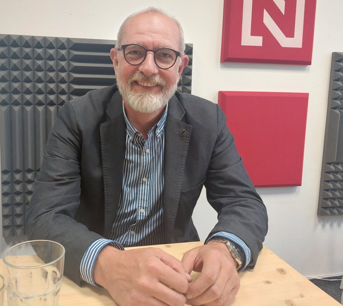 Šéf nově vzniklého Centra duševního zdraví v Berouně Martin Hollý. Foto: Iva Bezděková, Deník N