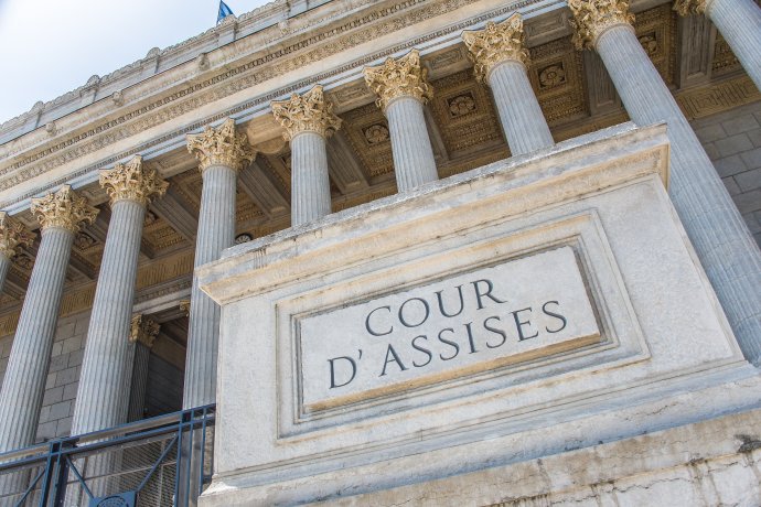 Justiční palác, Cour d’Assises, v tomto případě v Lyonu. Foto: Pictarena, Adobe Stock