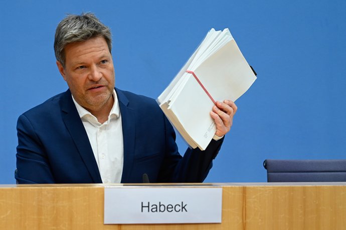 Německý vicekancléř a ministr hospodářství a klimatické akce Robert Habeck ze Strany zelených. Foto: Andreas Mertens, ministerstvo hospodářství