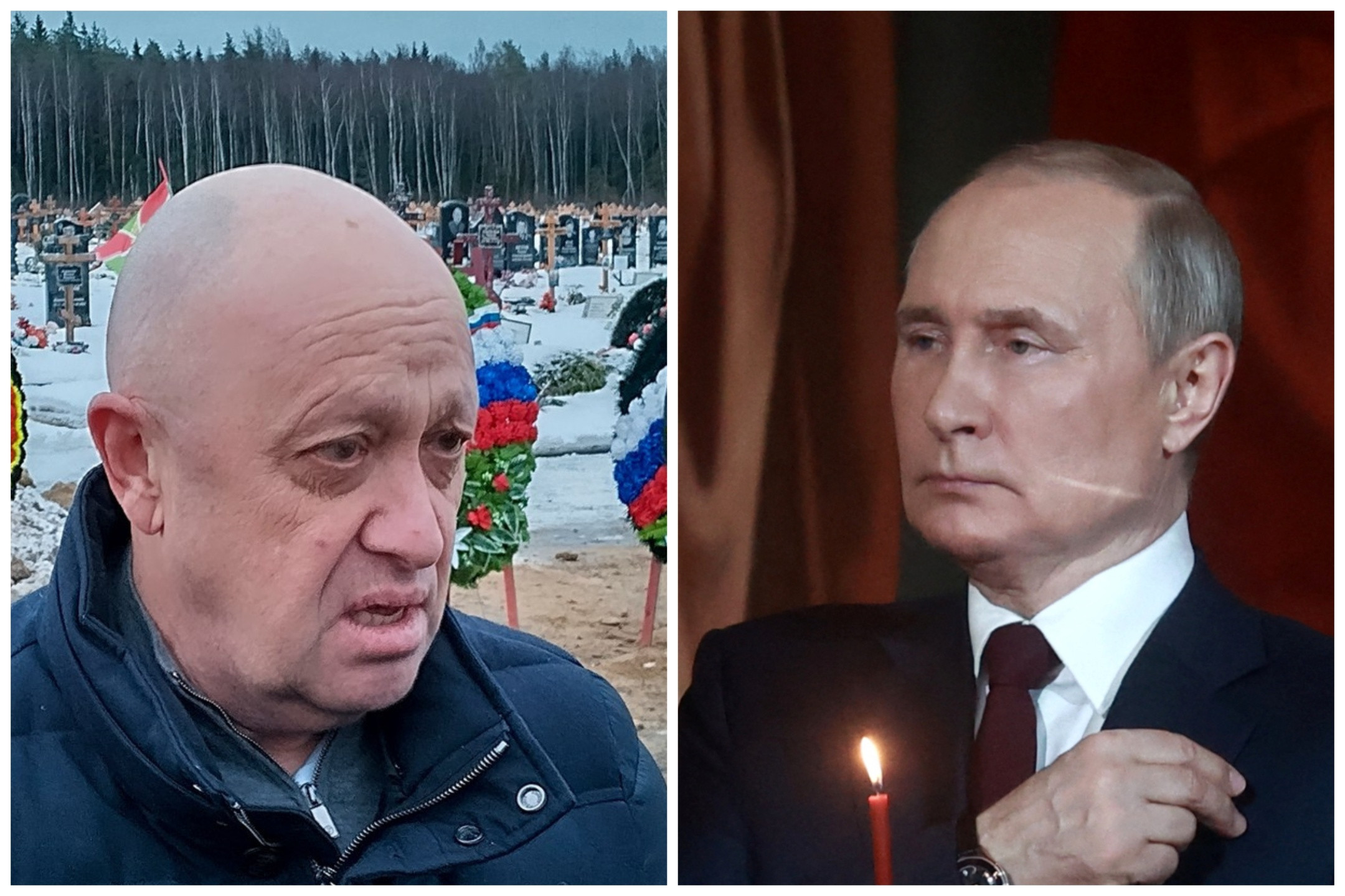 Prigožin a Putin mají mnoho společného. Není to jen touha po moci. Foto: ČTK a Kreml, koláž: Deník N