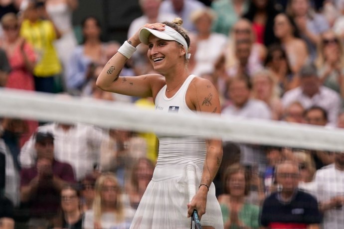 Markéta Vondroušová prožila v Londýně svůj životní grandslam. Foto: Alberto Pezzali / AP/ČTK