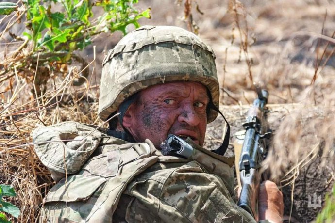 Ukrajinský voják. Foto: Ukrajinská armáda