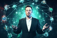 Portrét Elona Muska vytvořený umělou inteligencí. Ilustrace: AI Midjourney