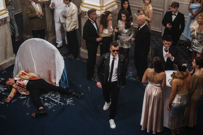 Kazma ve filmu Onemanshow: The Movie. Foto: Bontonfilm