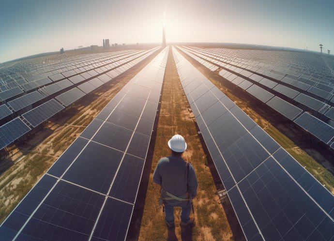 Čína slibuje, že v Africe vybuduje "Sluneční pás" solárních elektráren. Foto: jkjeffrey, Adobe Stock
