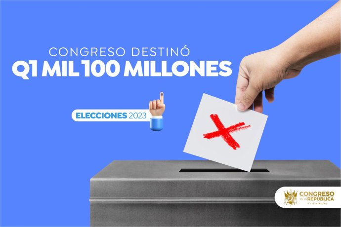 Propagační grafika všeobecných voleb v Guatemale 2023. Zdroj: guatemalský kongres, congreso.gob.gt