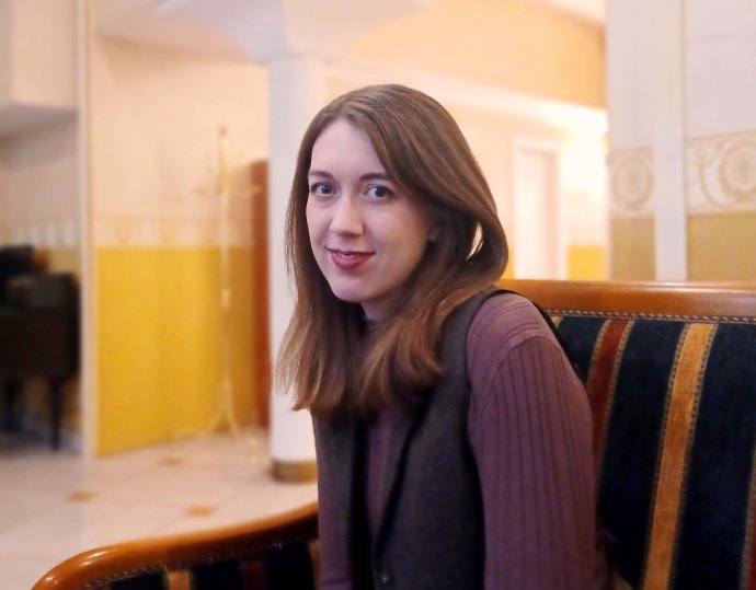 Samantha Shannon v Praze. Foto: Františka Vrbenská