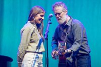 Markéta Irglová a Glen Hansard na americkém turné v roce 2023. Foto: Anthony Mulcahy