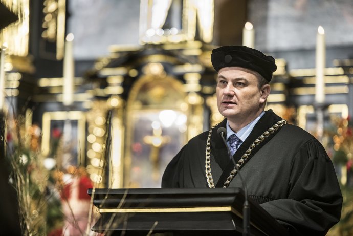 Děkan Katolické teologické fakulty Univerzity Karlovy Vojtěch Novotný. Foto: Univerzita Karlova