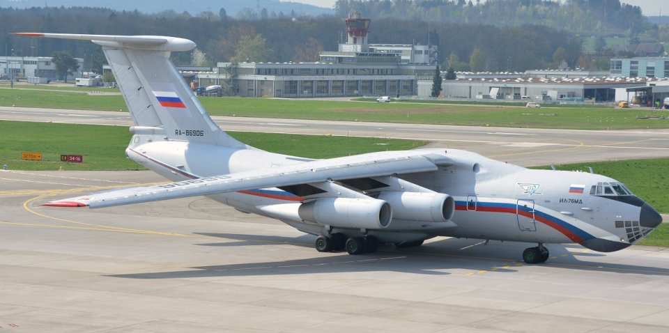 Ruský letoun Il-76. Foto: Schmidy87, CC-BY-SA-4.0, Wikimedia Commons