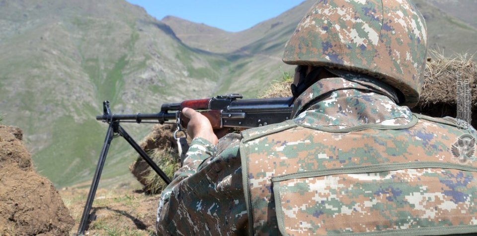 Člen arménské armády. Foto: Arménské ministerstvo obrany