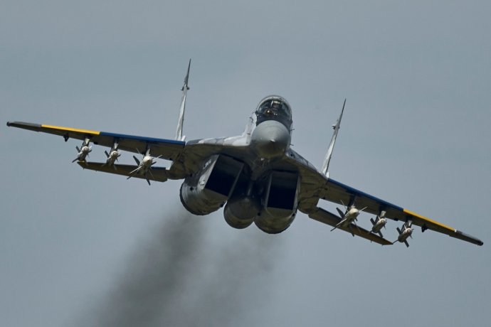 Ukrajinský MiG-29. Foto: LIBKOS / AP/ČTK