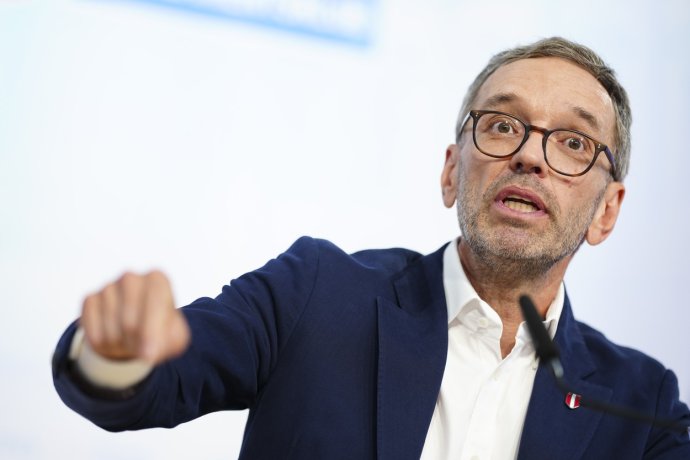 Zaníceně proputinovský a protizápadní Kickl je nyní předsedou rakouských Svobodných. Foto: ČTK / APA / EVA MANHART