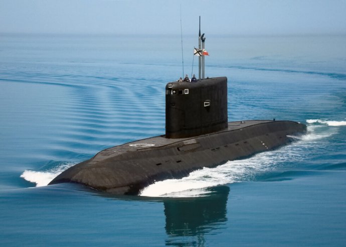 Ponorka Rostov nad Donem v podobě, v jaké ji už asi neuvidíme. Foto: ruské ministerstvo obrany
