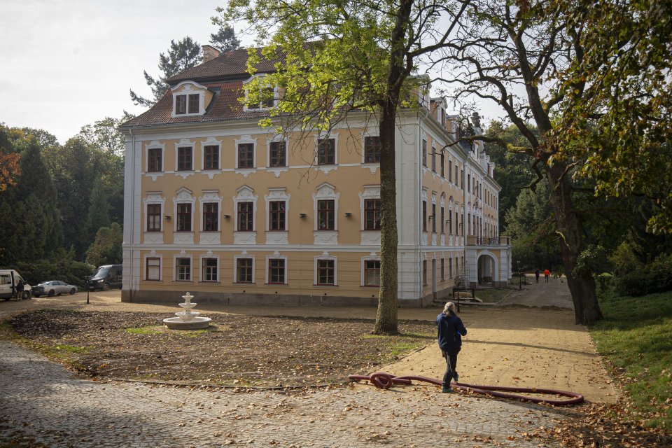 Památkově chráněný zámek Chlum u Třeboně. Foto: Gabriel Kuchta, Deník N