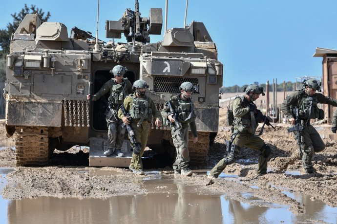 Potenciální pozemní ofenzíva, která má zlikvidovat radikály Hamásu, prověří schopnosti IDF v boji ve městech. Foto: JINI / Xinhua News / Profimedia