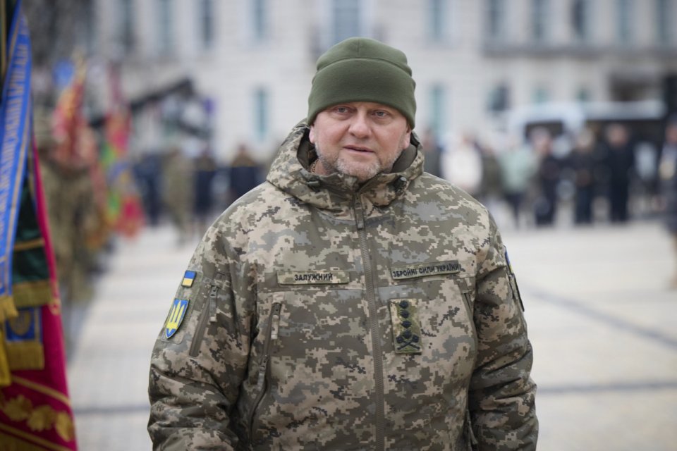 Náčelník ukrajinského generálního štábu Valerij Zalužnyj. Foto: Profimedia