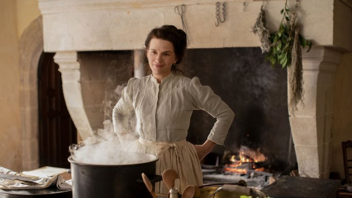 Juliette Binoche ve filmu Umění jíst a milovat. Foto. Cinemart