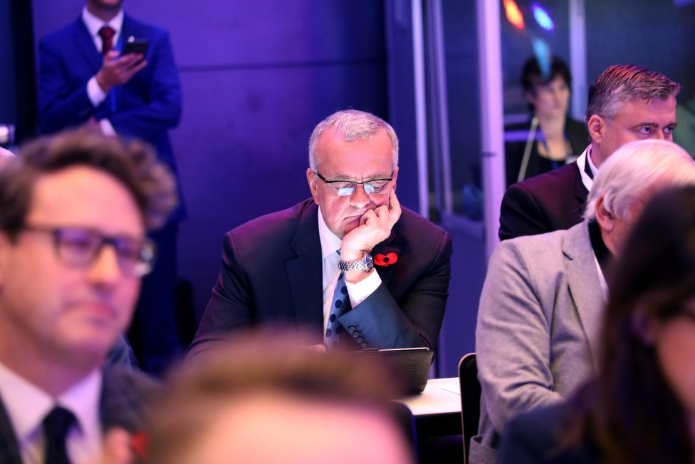 Bývalý ministr financí a zakladatel TOP 09 Miroslav Kalousek se na kandidátku TOP 09 do eurovoleb nedostal. Foto: Ludvík Hradilek, Deník N