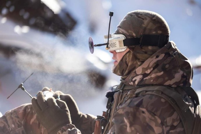 Operátor dronu. Foto: Ukrajinská armáda