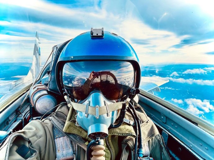 Třiadvacetiletý pilot MiG-29 Vladislav Zalistovskyj během víkendu padl v boji. Foto: Ukrajinské letectvo