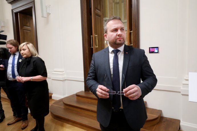 Předseda KDU-ČSL Marian Jurečka má ve vlastní straně problém. Foto: Ludvík Hradilek, Deník N
