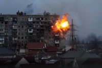 Snímek 20 dní v Mariupolu dokumentuje ruské útoky na obklíčený Mariupol. Foto: AP Photo/Jevhen Maloletka