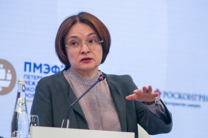Guvernérka ruské centrální banky Elvira Nabiullina. Foto: Profimedia